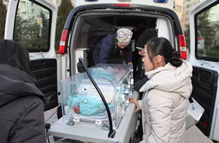 新郑市妇婴监护型护送